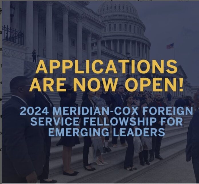 meridian-cox-foreign-service-fellowship